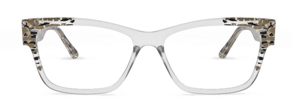 L.A.M.B. LAUF097 B38 CRYSTAL DESIGNER EYEGLASSES FRAMES 57-16-150 WOMENS